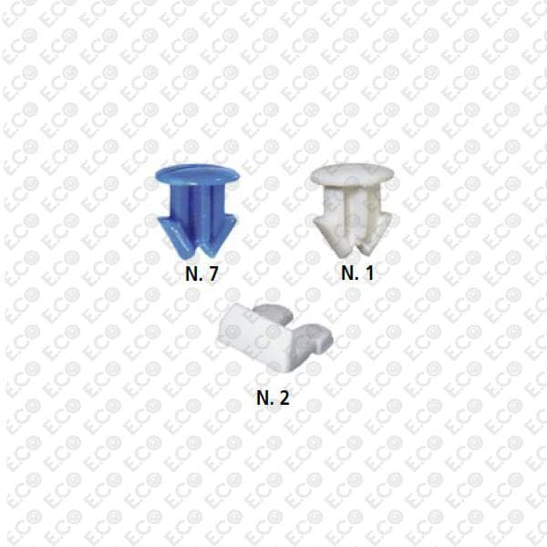 KIT FISSAGGIO TARGHE DAL 1999