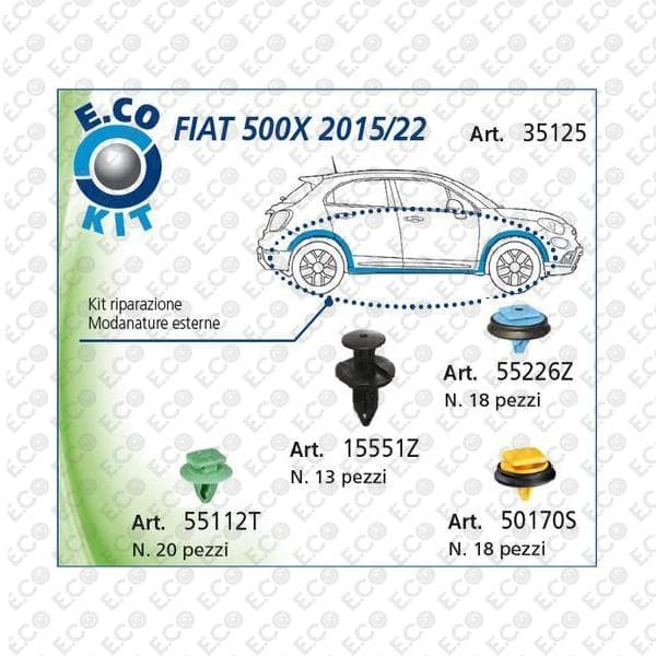 Contiene: 15551Z - 12 pz, 55226Z - 18 pz, 55112T - 20 pz, 50170S - 18 pz