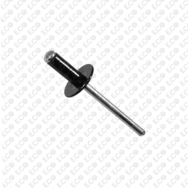Rivetto nero Ø 4,8x12 per vetture Alfa Romeo