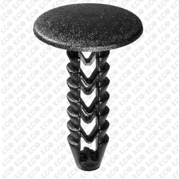 Bottone nero fissaggio riv. inter Fiat Uno resty 89