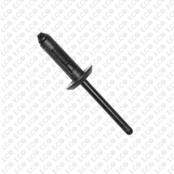 Rivetto in plastica nero Ø 5,0 x 17