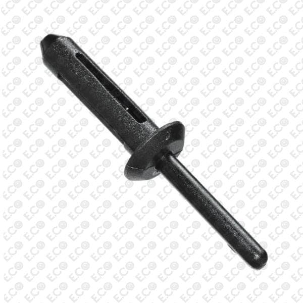 Rivetto in plastica nero Ø 6,0 x 25