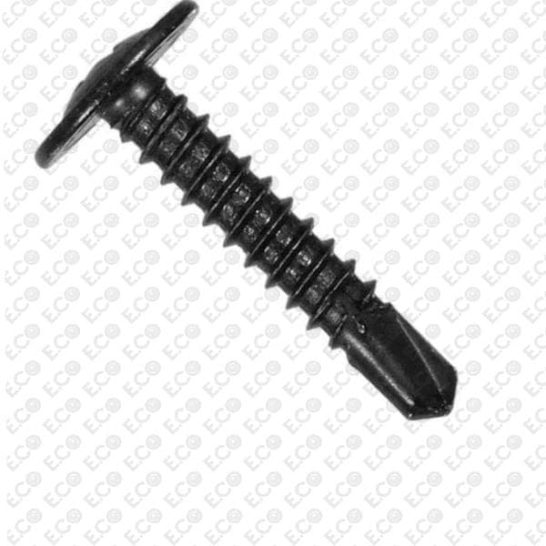 Vite autoforante Ø 4,8 x 25 zincata nera
